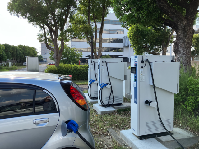 岡崎製作所/三菱自動車工業(株) - EV充電スタンド情報