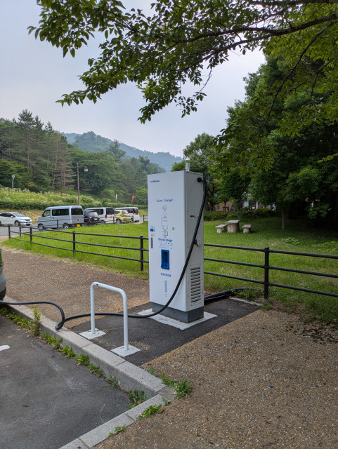 道の駅 奥津温泉/鏡野町 - EV充電スタンド情報