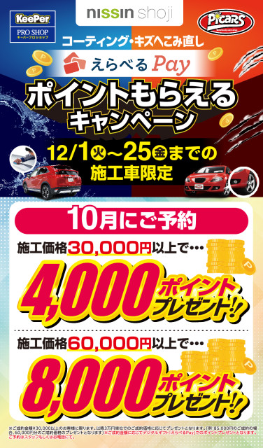 えらべるPayポイントかならずもらえるキャンペーン開催 - Dr.Drive